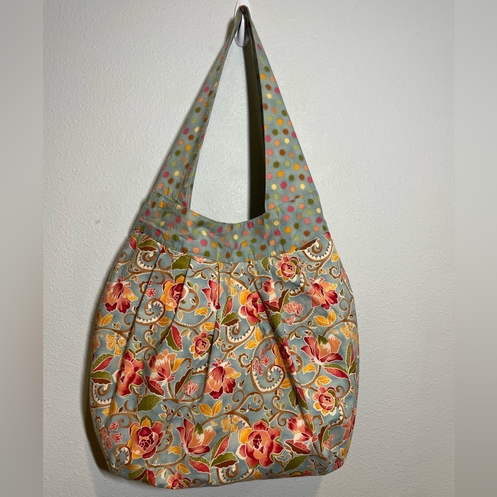 Handmade Hobo Bag in Florals.